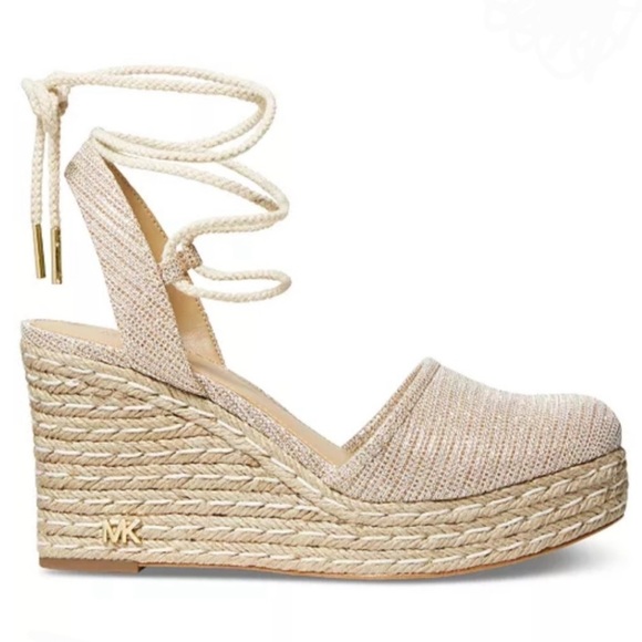 Michael Kors Lace-Up Espadrille Wedge - Picture 9 of 9